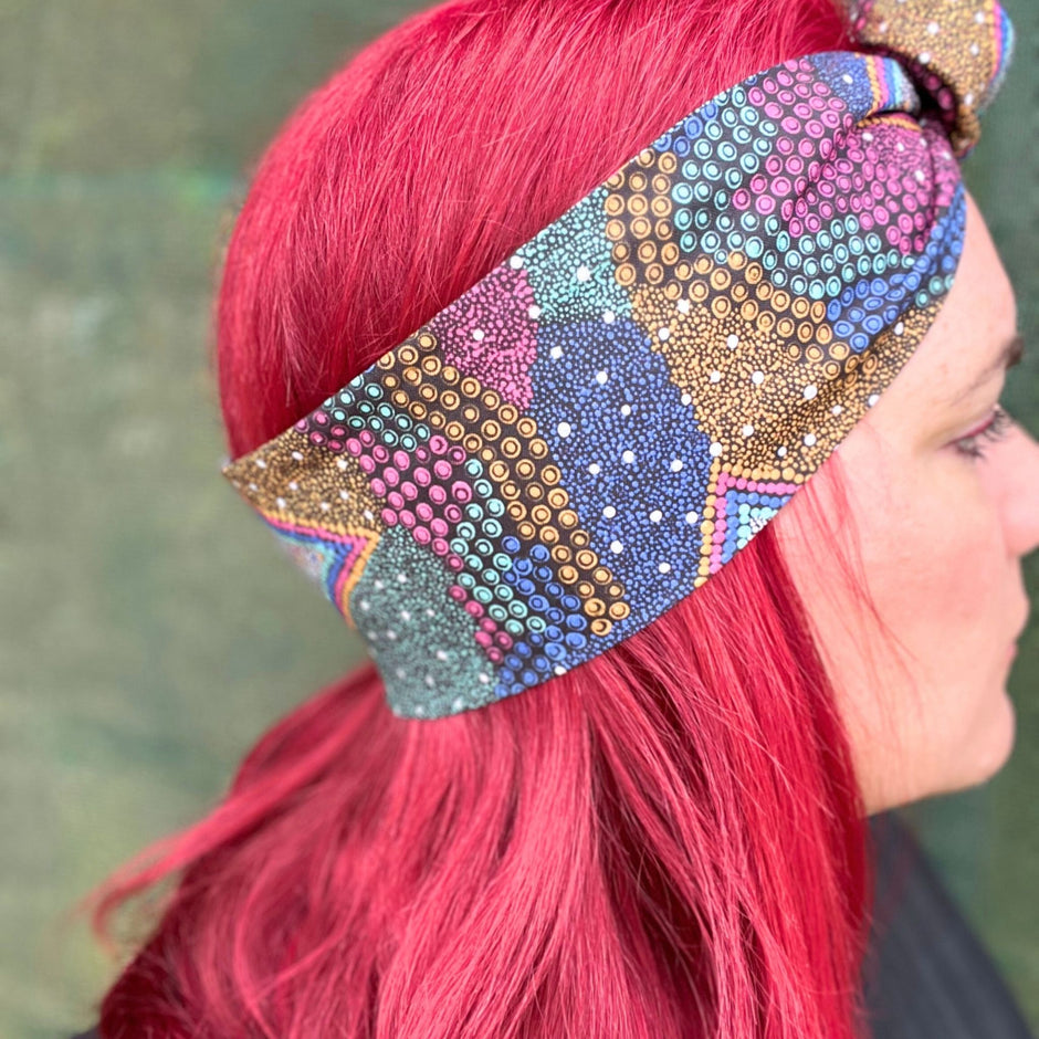WIRE WRAP HEADBAND CONNECT THE DOTS