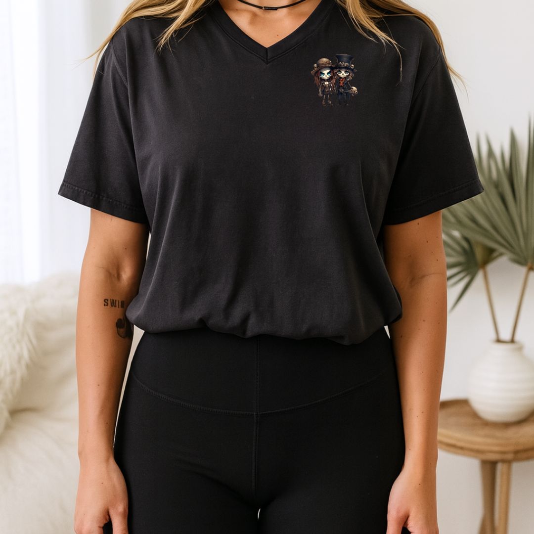 Favourite Weirdo V Neck Oversized T-shirt