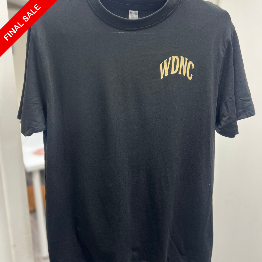 We do not care Club front tshirt