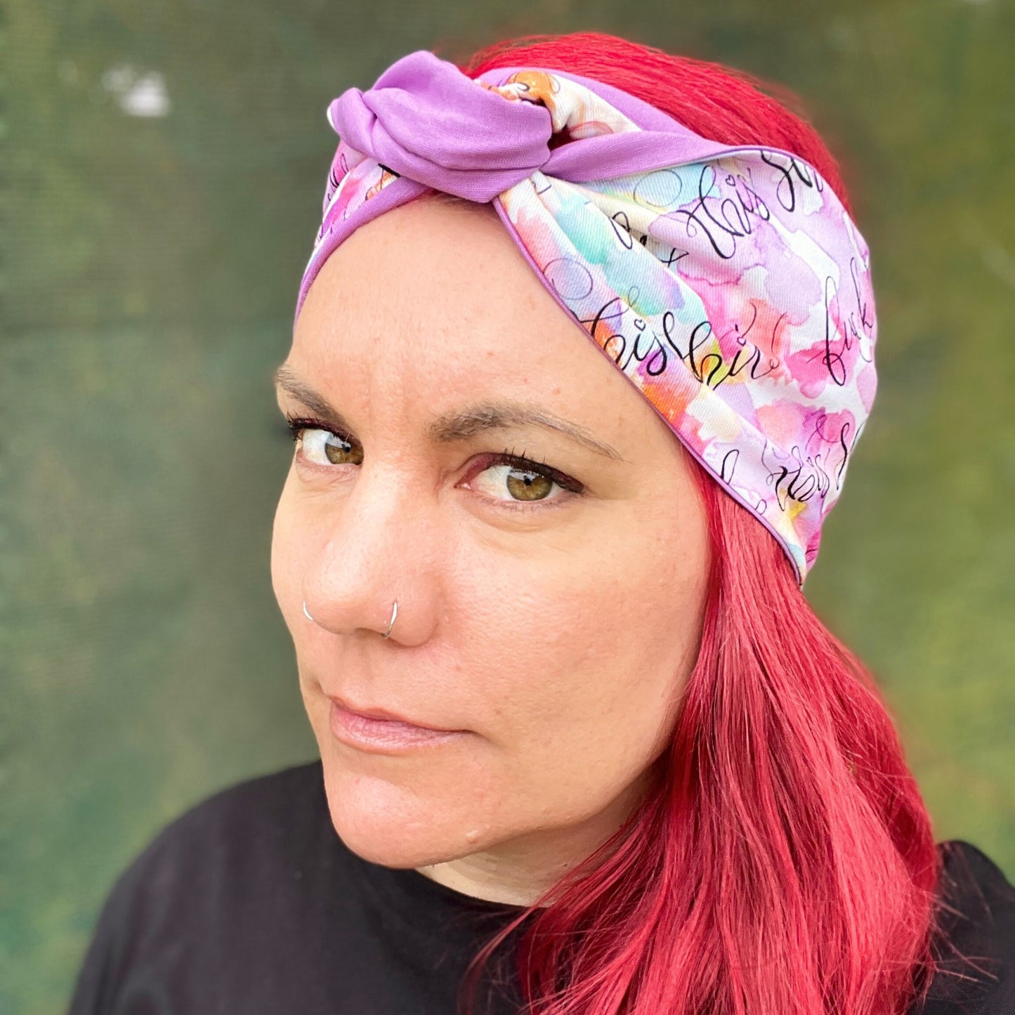 FTS Rainbow Reversible Wired Head Wrap