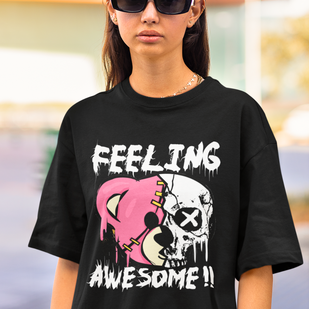 Feeling Awesome Oversized T-shirt