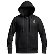 Fuck that Respectfully Oversized Black Zip Up Hoodie