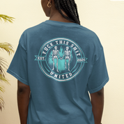 FTS United Skeletons holding hands T-shirt
