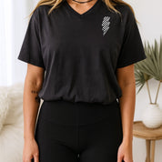 Fuck that V Neck Oversized T-shirt