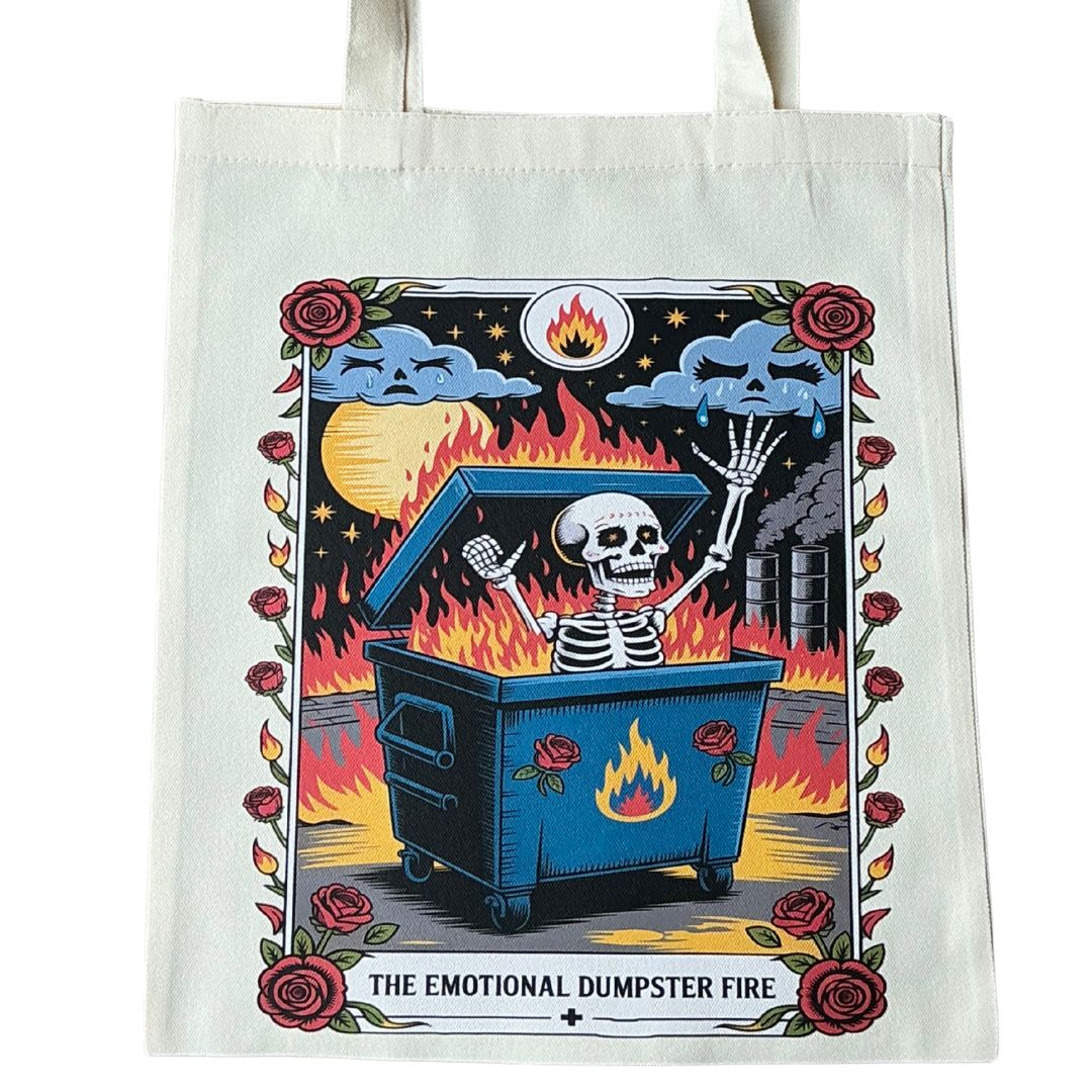 Emotional Dumpster Fire Tote Bag