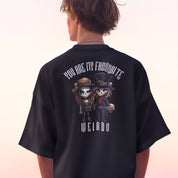 Favourite Weirdo V Neck Oversized T-shirt