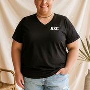 Anti Social Club V Neck Oversized T-shirt