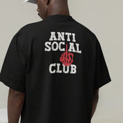 Anti Social Club V Neck Oversized T-shirt