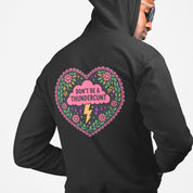 Thundercunt oversized Black Hoodie