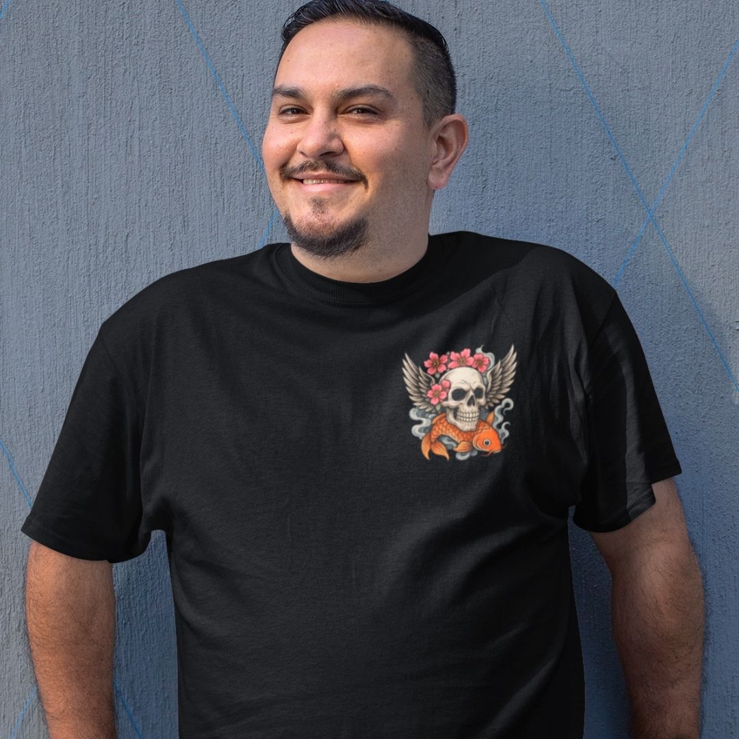 Skull Koi Oversized T-shirt