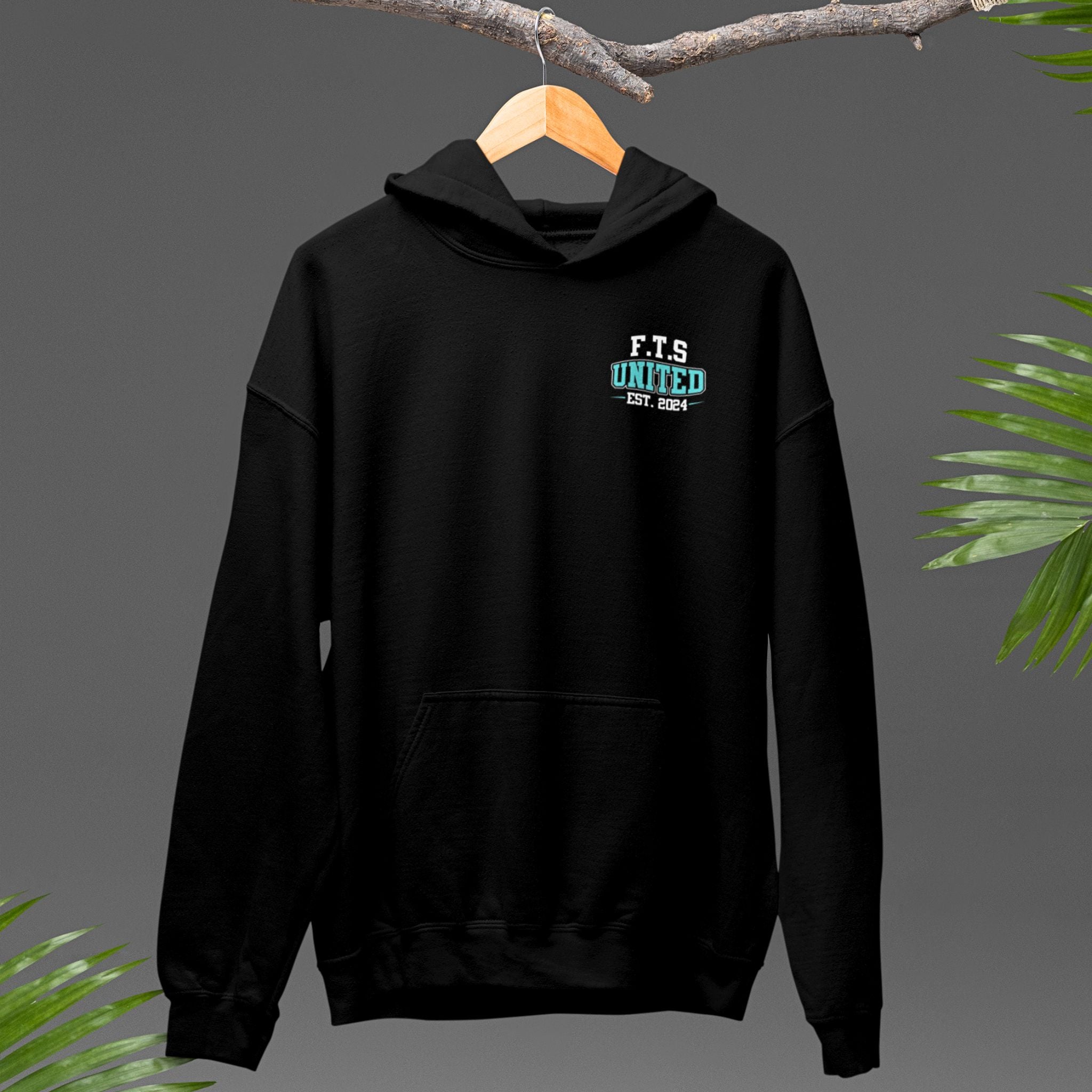 Skeleton & Devil Pinky Promise Hoodie - Black