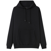Plain Black Hoodie