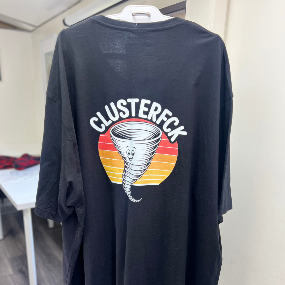 -Market Stash- Clusterfck Oversized Tee 8XL (32)