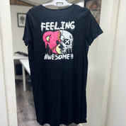 -Market Stash- Feeling Awesome Tshirt Dress Medium (12)
