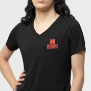 No Desire V Neck Oversized T-shirt