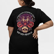 Weird People V Neck Oversized T-shirt