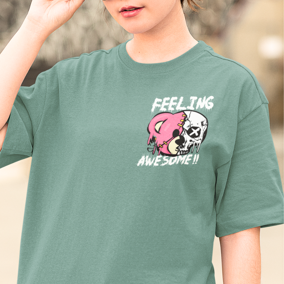 Feeling Awesome Oversized T-shirt