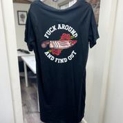 -Market Stash- Fuck Around Find Out Tshirt Dress 3XL (20)