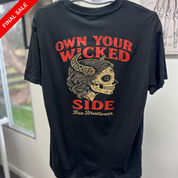 Skull black tshirt