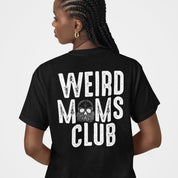 Weird Mums Club V Neck Oversized T-shirt