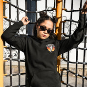 Clusterfuck oversized Black Hoodie