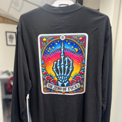 -Market Stash- The Zero of Fucks Long Sleeve Tee Large (14)
