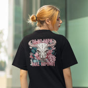 Do No Harm V Neck Oversized T-shirt
