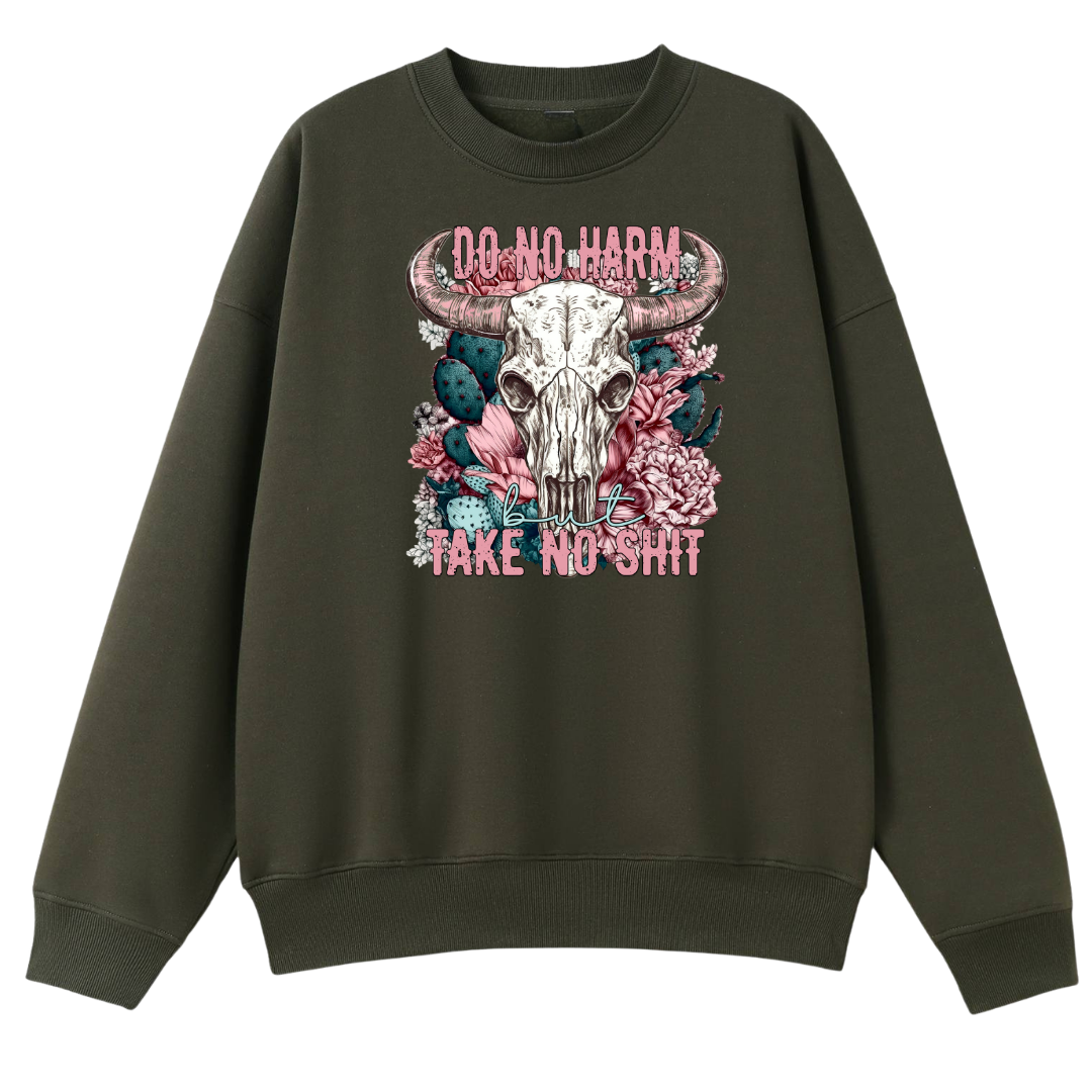 Do No Harm Oversized Crew Neck