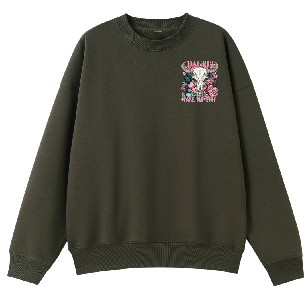 Do No Harm Oversized Crew Neck