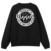 I Whisper WTF To Myself Oversized Crew Neck