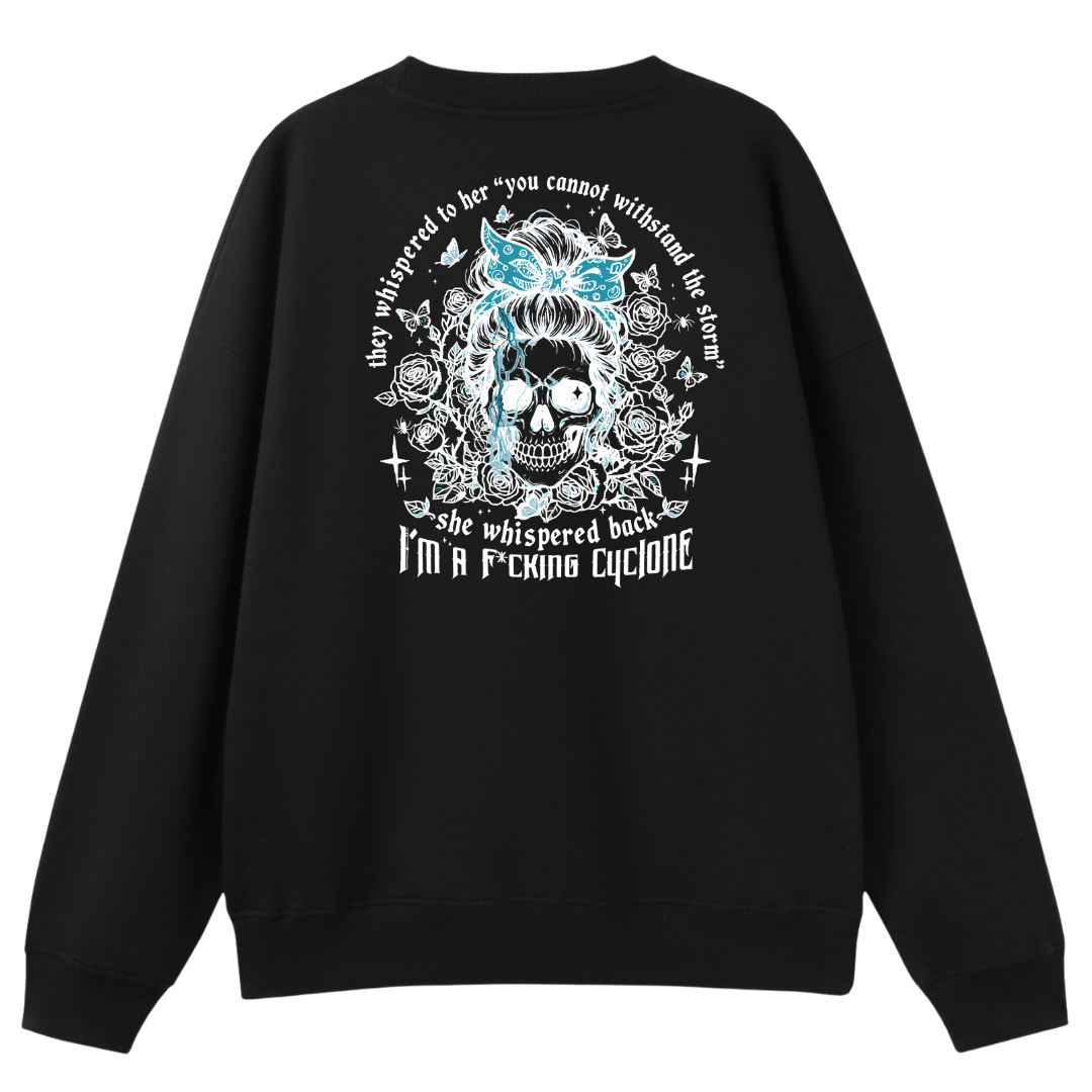 Im A Fking Cyclone Oversized Crew Neck