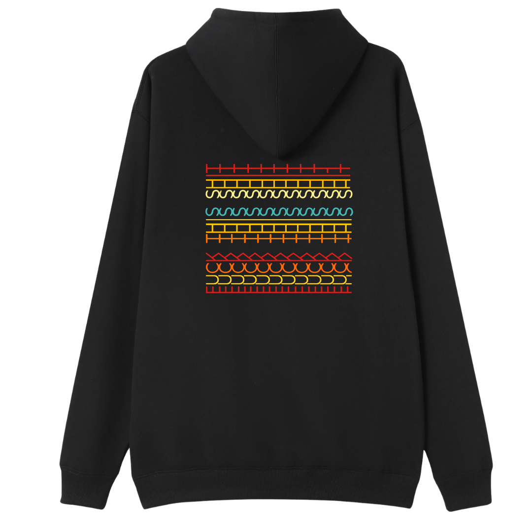 Fuck This Shit Oversized Black Hoodie