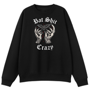 Bat Shit Crazy Oversized Crew Neck