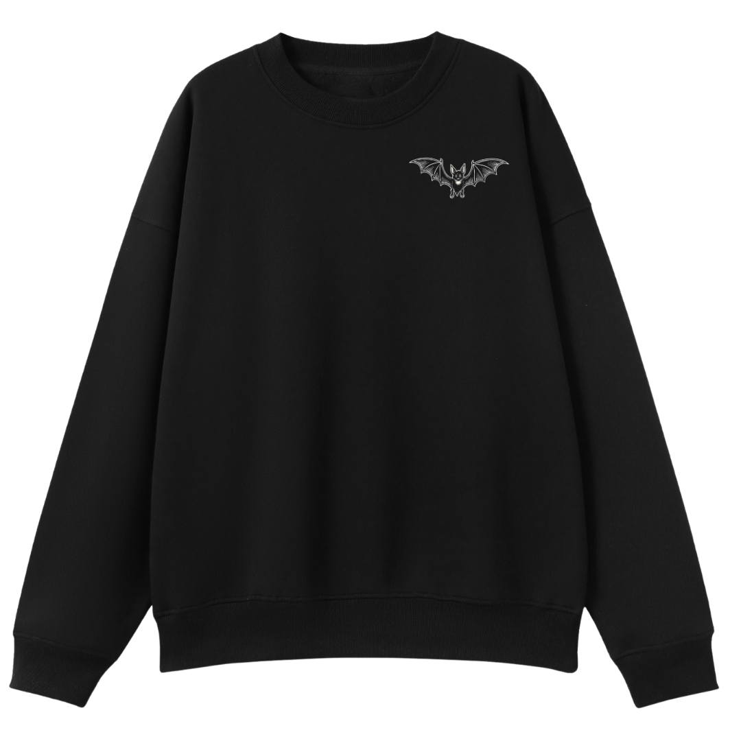 Bat Shit Crazy Oversized Crew Neck