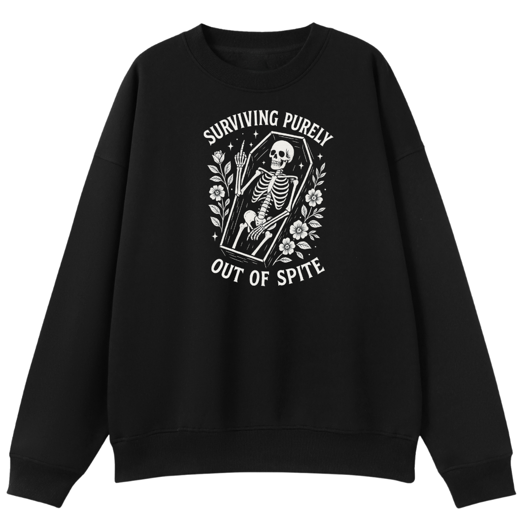 Surviving Oversized Crew Neck