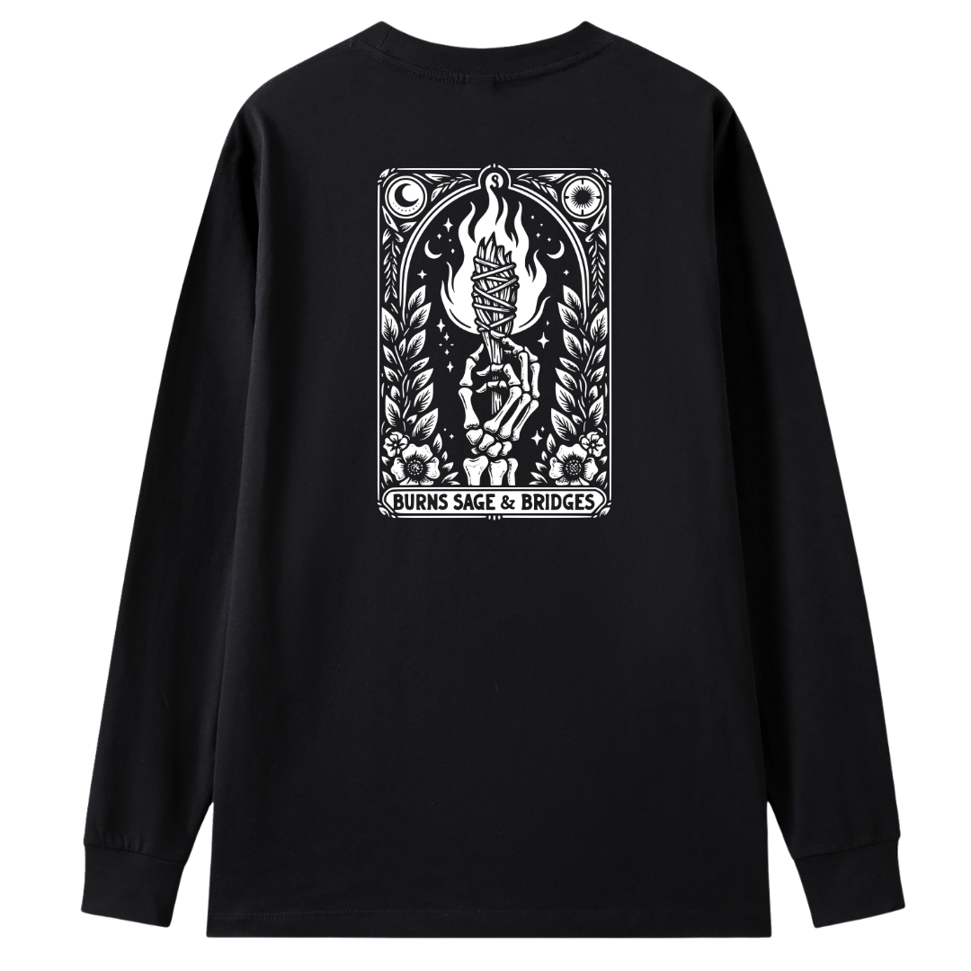 Burns Sage Bridges — Long Sleeve Tee