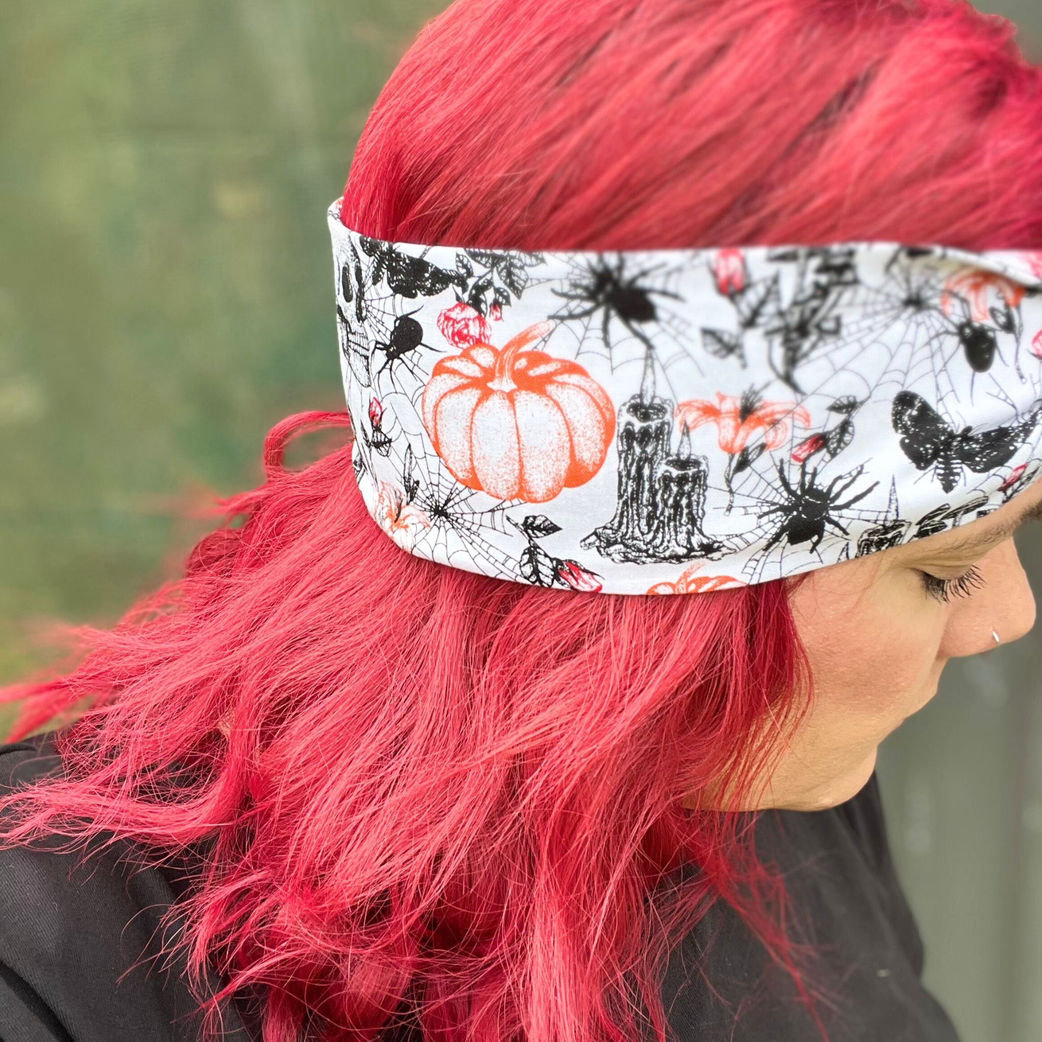 Halloween Inspired Wire Head Wrap