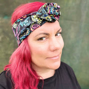 Tattoo Inspired Wire Head Wrap