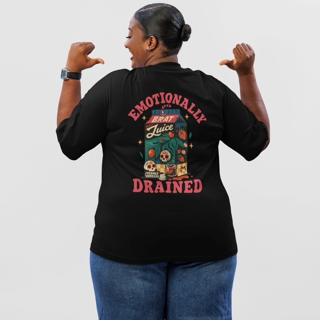 Emotionally Drained Oversized T-shirt