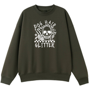 Dog Hair Is My Glitter Oversized Crew Neck