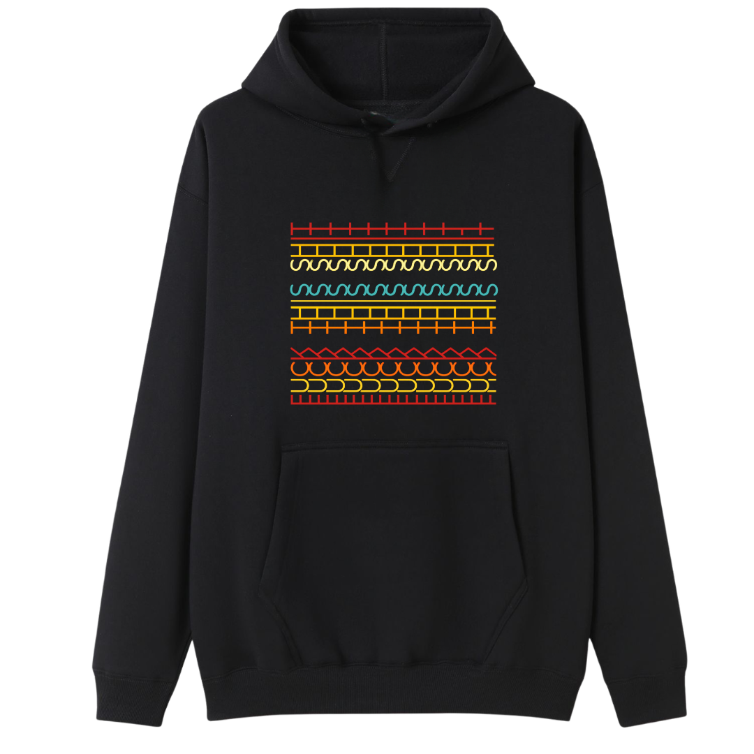 Fuck This Shit Oversized Black Hoodie