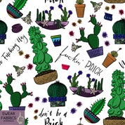 Don't be a prick Fabric
