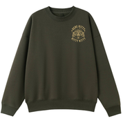Army Green oversized sweat shirt 