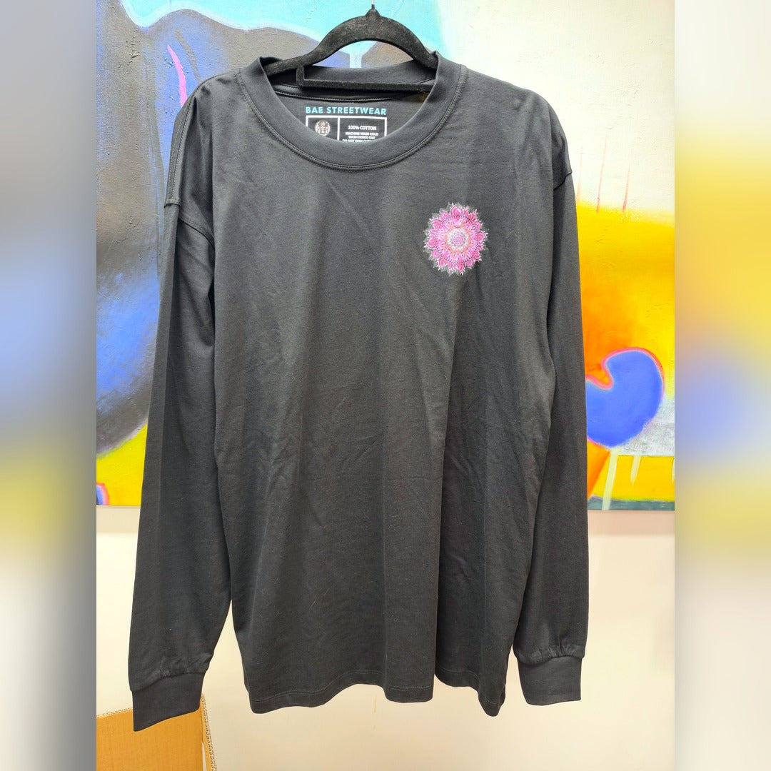 -Fuck Up- Fuck it Mandala Long Sleeve Tee Large (14)
