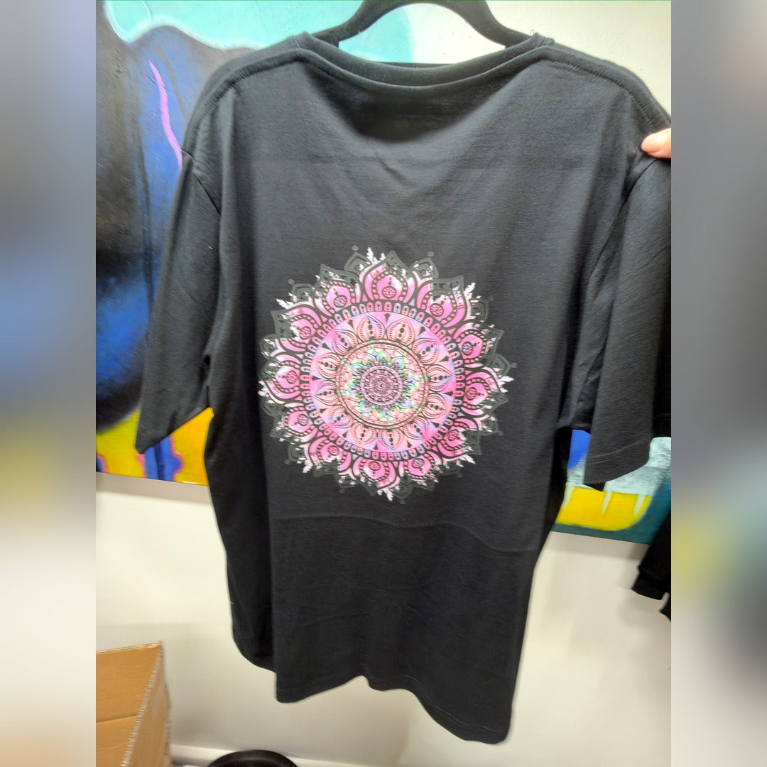 -Fuck Up- Fuck it Mandala V Neck Medium (Size 12)