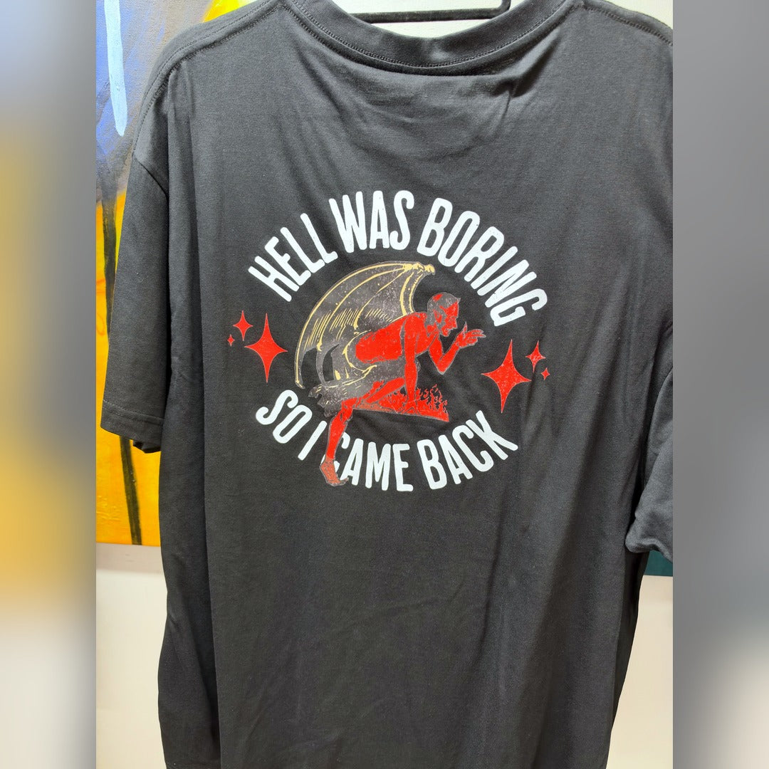 -Market Stash- Hell Was Boring Tee 3XL (Size 20)
