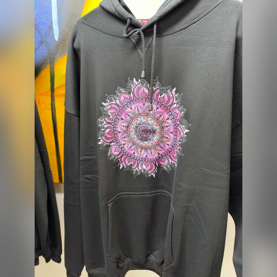 -Fuck Up- Fuck it Mandala Hoodie 6XL (Size 26)