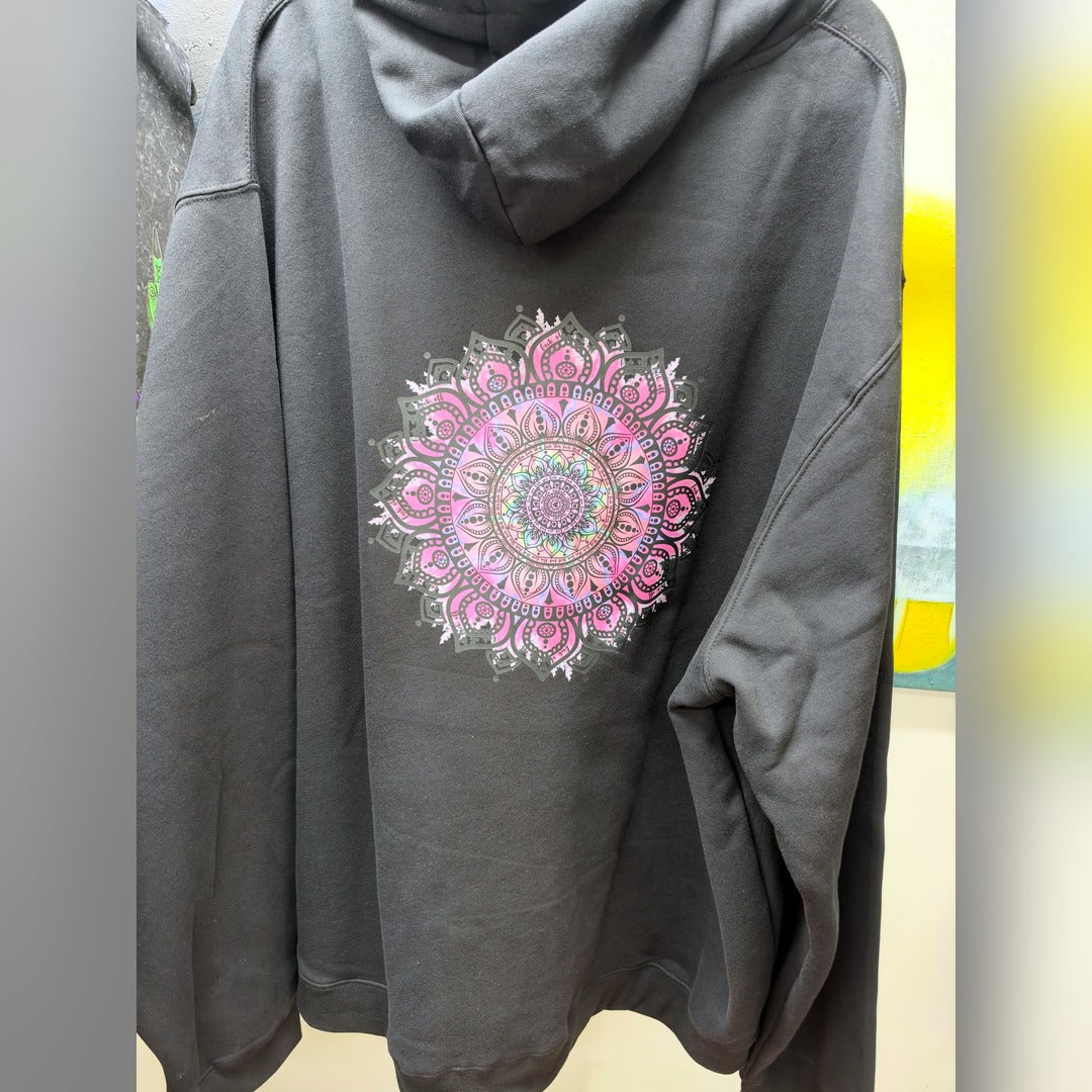 -Market Stash- Fuck it Mandala Hoodie 8XL (Size 32)
