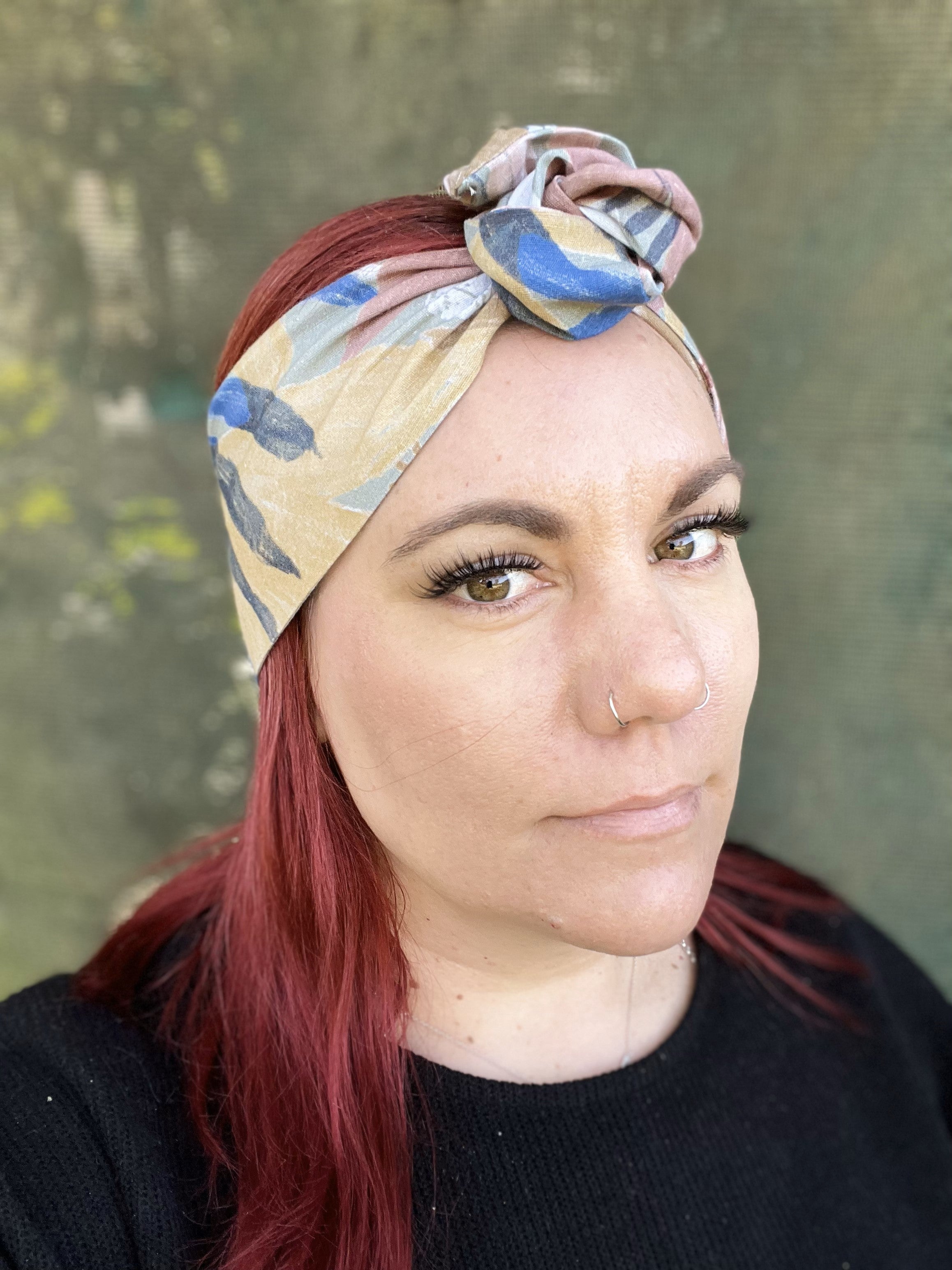 Palm Cove Linen Headwrap