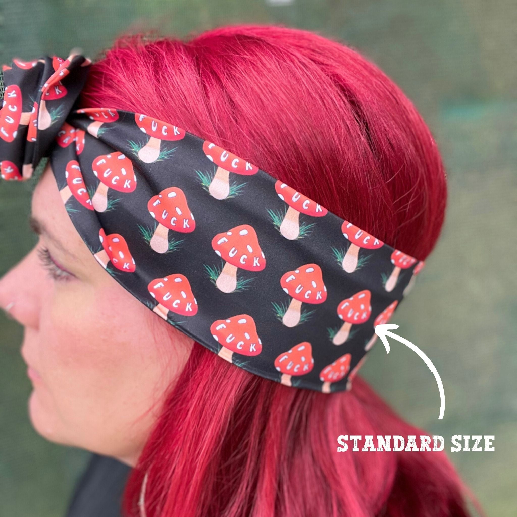 Cloth headband with wire inside